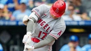 【MLB】大谷翔平、3戦ぶり42号先制ソロ　高め一閃の“高弾道弾”…キング独走55発ペース