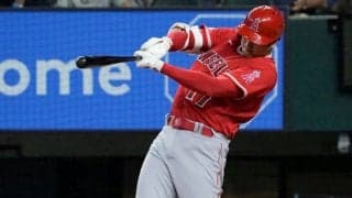 【MLB】大谷翔平が「髪の毛を逆立てている」　ヘルメット飛ばし弾に地元TV局衝撃「スゴイ」