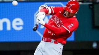 【MLB】大谷翔平の「パワーどんだけ」　高めボール球を“カチ上げ弾”は「詰まってない？」