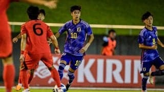 「見えてる世界が違う」U18日本代表の10番・大関友翔の「2枚はがし→完璧スルーパス」が「天才だ」と大絶賛！ 韓国代表を相手にJ1川崎の選手が魅せた