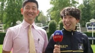 「世界最強馬は？」の問いに「タイトルホルダー！」 横山和生騎手が英メディアの取材で答える