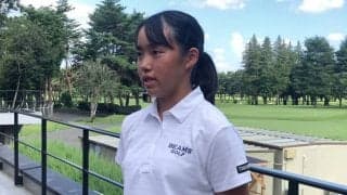 岩永杏奈が8打差を逆転「日本ジュニアでも優勝できたので嬉しい」