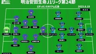 【J1注目プレビュー|第24節:広島vs川崎F】復活の兆し見えた広島、らしさを取り戻したい川崎F