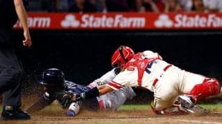 【MLB】オハッピー絶叫…エンゼルスが奇跡の三重殺　「6-4-3-2」で絶体絶命のピンチ脱出