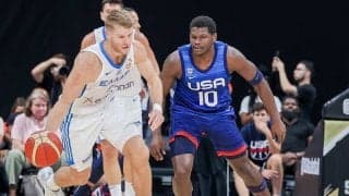 アメリカがギリシャに快勝…ワールドカップ前のエキシビジョンゲームで無傷の4連勝