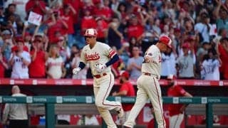 【MLB】大谷翔平から“頭ポンポン”は「粋な瞬間」　後輩に見せた気遣いを地元局絶賛