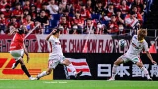 「これは エグいて」浦和FWホセ・カンテの“GK一歩も動けず”の理不尽反転右足ダイレクト弾に驚愕＆称賛の嵐！「このタイミングで打たれたら反応出来んわ！」と脱帽の声