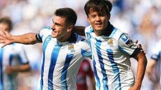 久保建英が今季初アシストも、2戦連続逃げ切り失敗のソシエダは開幕ホーム連戦で連続ドロー…【ラ・リーガ】