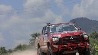 AXCR2023：チーム三菱ラリーアート、チャヤポン・ヨーターの総合3位に加えてチーム賞を受賞