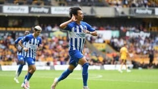 【プレミアリーグ】三笘薫が「全盛期のメッシを彷彿」衝撃の4人抜き弾で最高評価　現地メディアは「180億円の値段」と激賞