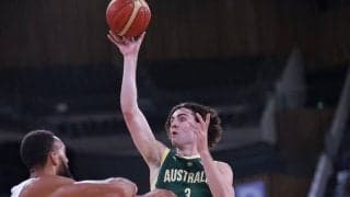 日本代表のワールドカップ対戦チーム、オーストラリアが有明アリーナでフランスに逆転勝利