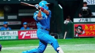 西武、怒涛の8連打で連敗ストップ　“フェン直”打の栗山は賞金100万円を獲得