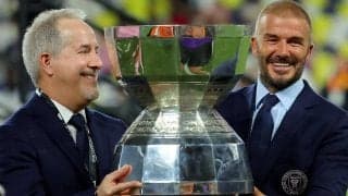 インテル・マイアミの共同オーナー、ベッカム氏　クラブ史上初タイトルに感慨「感動的な夜。長い長い旅だった」