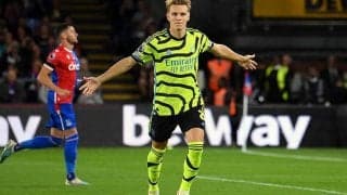 10人アーセナルがウーデゴールPK弾守り切って開幕連勝！　今季初先発の冨安健洋は不可解判定で無念の退場…【プレミアリーグ】