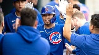 【MLB】鈴木誠也の13号は人気歌手のシャツ効果？　同僚も爆笑「明日も着るだろう。面白いね」