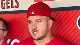 【MLB】50日ぶり復帰のトラウト「I'm Back！」　PO進出へ崖っぷち「今の順位にいたくない」