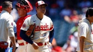 【MLB】大谷翔平、降板理由は「腕の疲労」　球団発表…2回途中で緊急降板、打者でも3回に代打