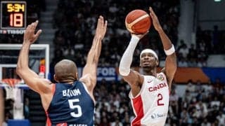 強豪同士の一戦はカナダに軍配…後半に突き放して世界5位のフランスを相手に30点差圧勝