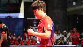 【Tリーグ／卓球】張本智和、コロナ陽性からの“復活白星”に「負けも想定していた」と安堵　次戦へは「自分のプレーができれば大丈夫」と自信