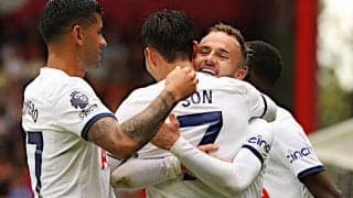 マディソンの移籍後公式戦初ゴールなどで完勝のスパーズが2連勝！【プレミアリーグ】