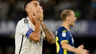 決定力欠いたローマがヴェローナのカウンター2発に沈む…今季初黒星で開幕2戦未勝利に【セリエA】