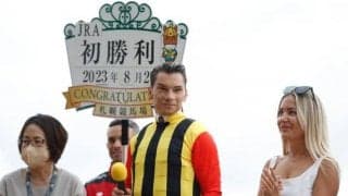 A.バデル騎手がJRA初勝利！ 「素晴らしい締めくくりになったことを本当に嬉しく思っている」