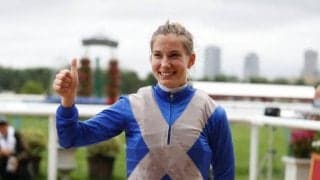 M.ヴェロン騎手がJRA初勝利！「また日本に戻ってきて勝ちたい」