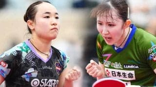 【女子決勝】伊藤美誠 vs 早田ひな 上カメver.｜第5回パリ五輪日本代表選考会