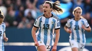 なでしこと対戦するアルゼンチン女子のメンバーが発表！女子W杯でゴールのブラウンら招集もGS敗退のメンバーから大幅入れ替え
