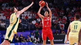 豪州戦で日本の攻撃をけん引した富樫勇樹…五輪出場に向けて「必ずアジア1位に」