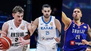 熾烈な戦いを繰り広げたギリシャ、ニュージーランドの得点源がともにトップへ／DAY6スタッツリーダー