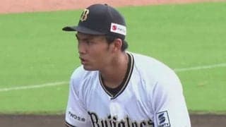 佐藤一磨がリーグトップタイ7勝目、オリ2軍連敗脱出　杉本裕太郎が先制の二塁打