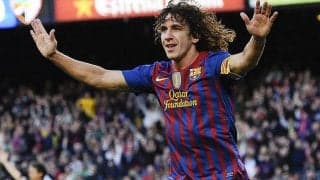 キャプテンはプジョル！バルサレジェンズがキルギスに集結、リバウドやダービッツまで登場