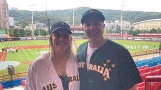 日本の拍手に「感動した」　後輩がリベンジを…台北訪れた豪州夫妻“思い出すWBC”