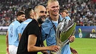 UEFA男子年間最優秀選手＆監督賞はハーランド＆グアルディオラが受賞！