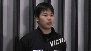 松島輝空 さらなる躍進へ「格上ばかりだが、向かっていく」【卓球 アジア選手権】