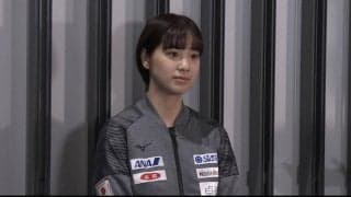長﨑美柚 Wみゆうでアジア選手権ダブルス出場「目標は金メダルを獲ること」【卓球 アジア選手権】