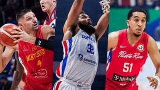 ドミニカ共和国&プエルトリコの両エースが躍動…ブーチェビッチはアメリカ戦で16リバウンド／DAY8スタッツリーダー