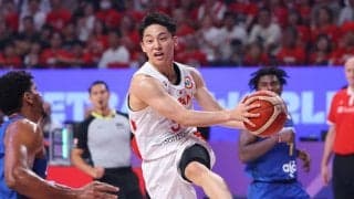 河村勇輝、パリ五輪出場権獲得に「すごくうれしい」…自身のプレーは「今日も反省だらけ」