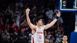 パリ五輪出場に導いた渡邊雄太、涙浮かべながら仲間に感謝「みんなのおかげです」