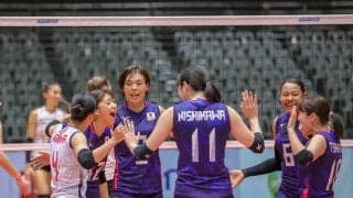 アジア女子選手権　日本は2次リーグ初戦でカザフスタンにストレート勝利