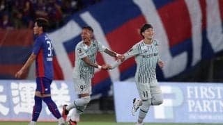 序盤に2ゴールの福岡が連敗ストップ！ FC東京は熊田のJ1初ゴールで追いかけるも3試合勝ちなしに【明治安田J1第26節】