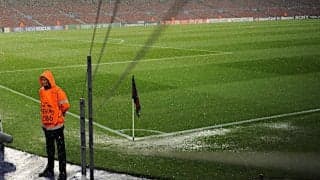 アトレティコvsセビージャが厳重警戒レベルの大雨で延期に…