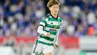 「そこで振り抜くか、すごい」古橋亨梧が日本代表合流直前の重要な一戦で「驚きのタイミングゴール」決めた！ 突然のボールにまさかの場所で右足振り抜く