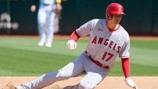 【MLB】大谷翔平、自身2度目の40本塁打＆20盗塁　歴代4位タイ…二盗成功でまた快挙