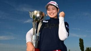 櫻井心那、史上3人目の10代3勝　日本女子プロは「いつも通りに」