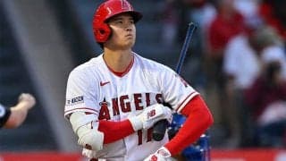 【MLB】四球攻めに遭っても…大谷翔平が見据える「50-20」の偉業　史上5度目の達成へ高まる期待