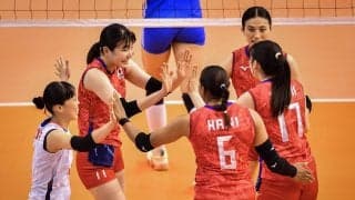 アジア女子選手権　日本は中国にフルセットで敗れるも2次リーグ2位で準決勝へ