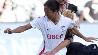 最後の仕上げを永里優季！GK起点に味方10人が組み立てに絡む鮮やか連係ゴール