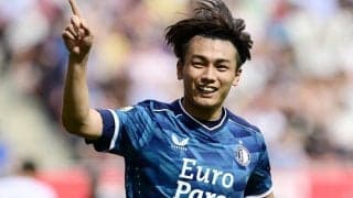 「がち上手い」「この角度好き」ピッチレベルで捉えた上田綺世の初ゴールに脚光！味方のパスワークにも注目「強いチームにいるのが分かる」